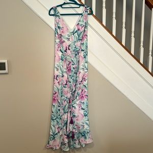 Tommy Bahama Floral Printed Sleeveless Dress Size Medium